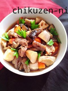 根菜おいしく筑前煮-レシピのメイン写真