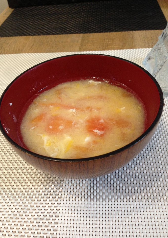 体温まるとろとろトマト味噌汁★-レシピのメイン写真