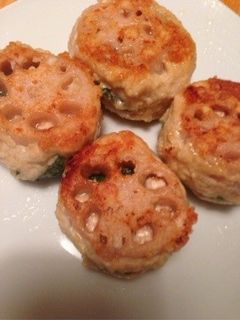 レンコンの挟み焼き-レシピのメイン写真