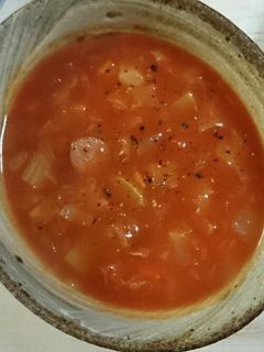 野菜たっぷりトマトスープ-レシピのメイン写真