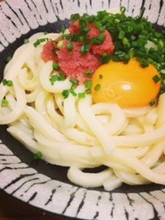 簡単たらこのおうどん-レシピのメイン写真