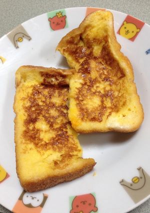 サク！ふわーなフレンチトースト♡-レシピのメイン写真