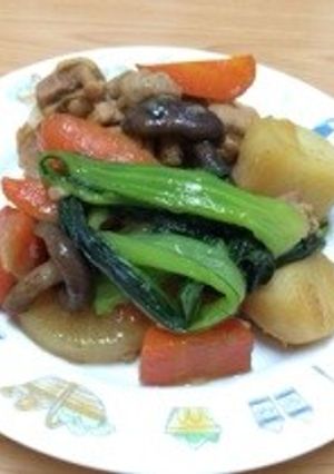 割したで作る鶏肉じゃが-レシピのメイン写真