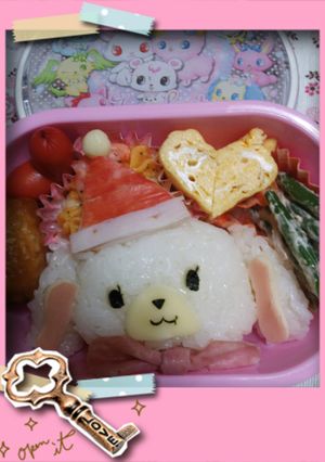 シロウササンタ弁当♪-レシピのメイン写真