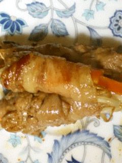 もやしと人参の豚肉巻き-レシピのメイン写真