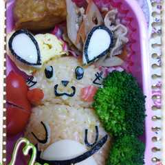 รูปของ ポケモン～デデンネ弁当♪