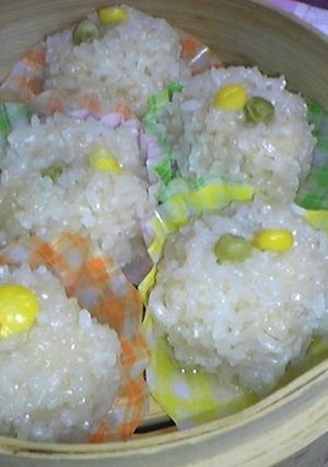 つくねのもち米シューマイ-レシピのメイン写真