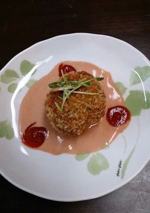 かぼちゃのミルク煮からの～ライスコロッケ-レシピのメイン写真