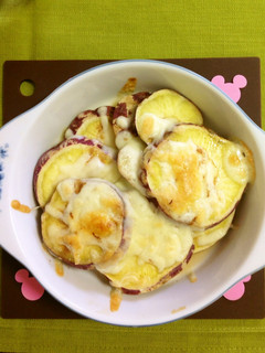 さつまいも♡メープルシナモンチーズ-レシピのメイン写真