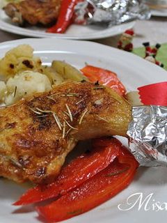 骨付き鶏もも肉ローズマリー焼き-レシピのメイン写真