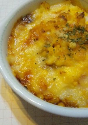 ▼豆腐の２色ソースグラタン-レシピのメイン写真