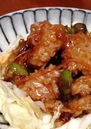 簡単にアレンジ!肉団子の海老チリ風♪-レシピのメイン写真