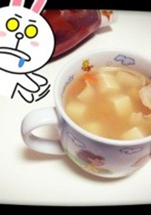 コンソメスープ-レシピのメイン写真