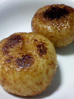 はちみつ味噌のバター焼きおぬぐり-レシピのメイン写真