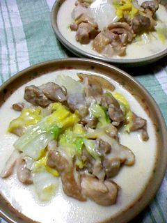 鶏肉と白菜のクリーム煮-レシピのメイン写真
