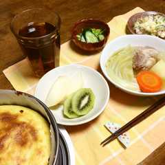 รูปของ 簡単　あったか野菜ごろごろスープ
