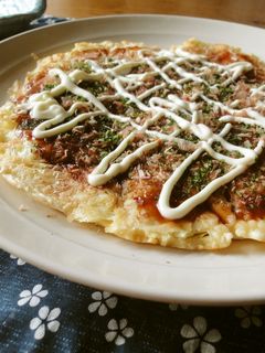 *キャベツだけで作るお好み焼き*-レシピのメイン写真