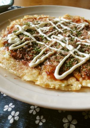 ＊キャベツだけで作るお好み焼き＊-レシピのメイン写真
