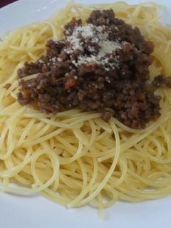 我が家の本格ミートソーススパゲッティ-レシピのメイン写真