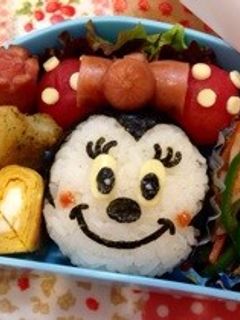 ミニーちゃん弁当…♩-レシピのメイン写真