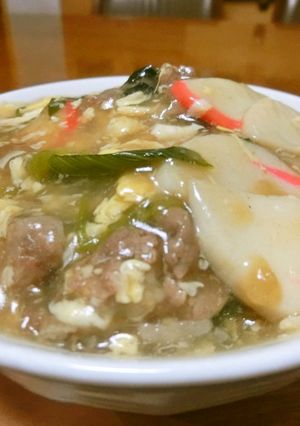 かき玉牛丼-レシピのメイン写真