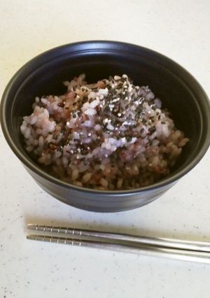 なんちゃってお赤飯☆小豆もささげもなし☆-レシピのメイン写真