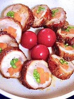 パーティーに♪照り焼きチキンロール-レシピのメイン写真