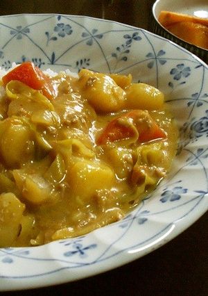 赤味噌と柚子ジャムを加えたカレー-レシピのメイン写真