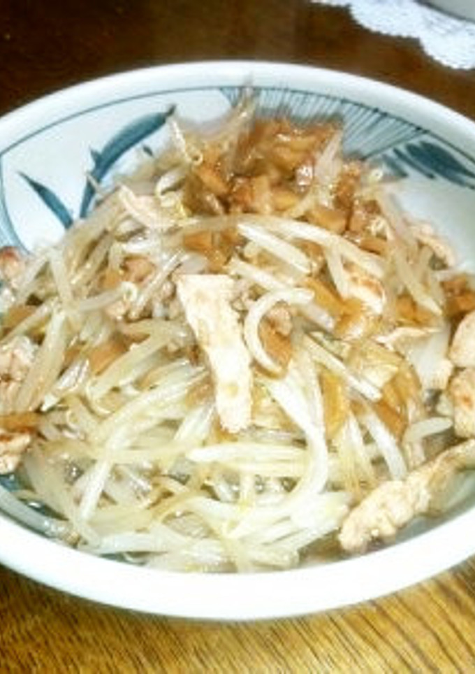 もやしのシャキシャキ中華炒め-レシピのメイン写真