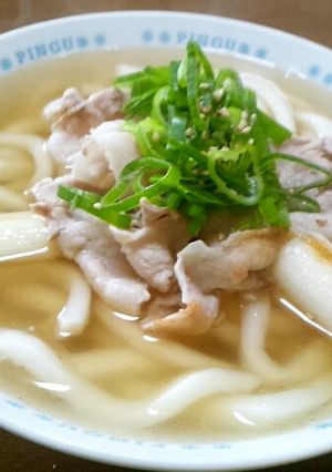 俺流！出汁が旨い豚肉うどん-レシピのメイン写真