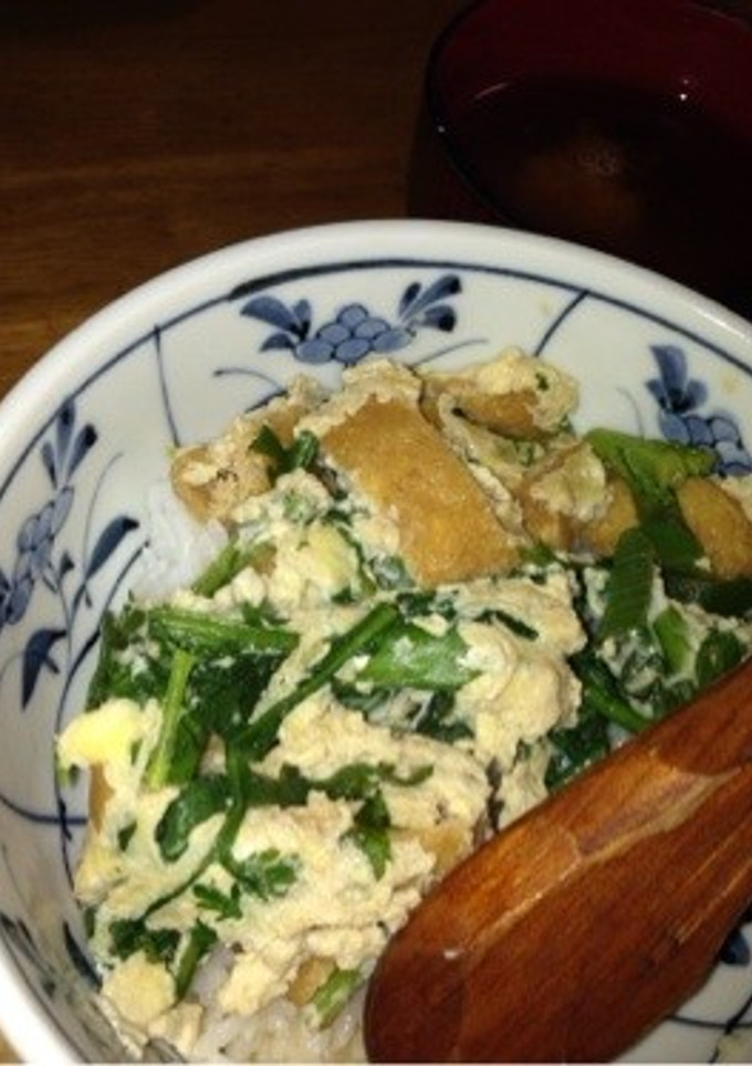 めんつゆで簡単！節約あげたま丼-レシピのメイン写真