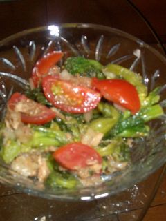 菜の花の和風サラダ-レシピのメイン写真