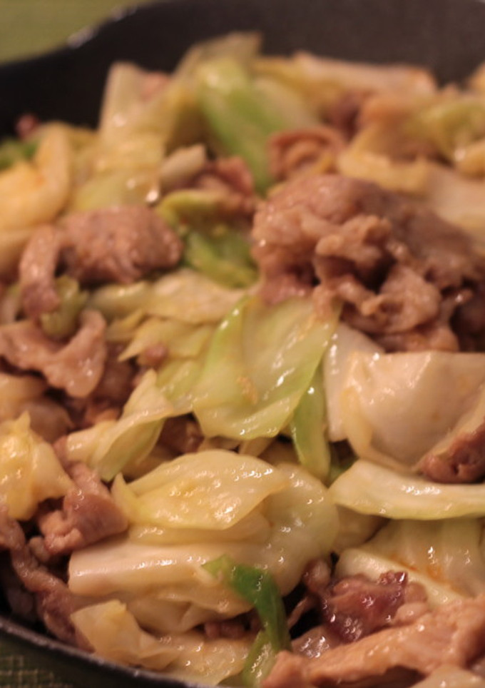 簡単！白菜と豚肉の味噌炒め-レシピのメイン写真