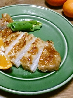 *はちみつみかん味噌で♪豚肉の漬け焼き*-レシピのメイン写真