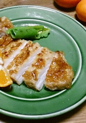 *はちみつみかん味噌で♪豚肉の漬け焼き*-レシピのメイン写真