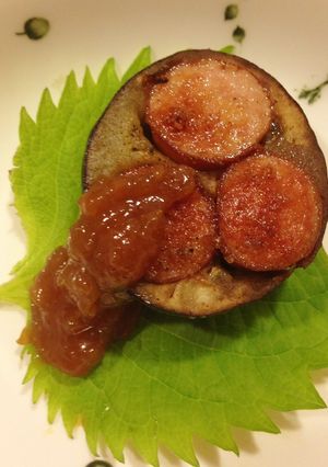お弁当のおかずに★茄子のウィンナー詰め-レシピのメイン写真