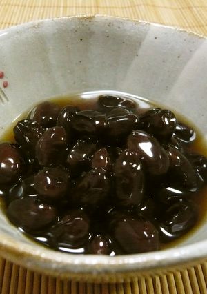 圧力鍋で蒸す、三日かけた絶品黒豆-レシピのメイン写真