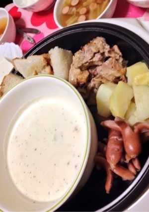 簡単！チャウダーチーズフォンデュ♥︎-レシピのメイン写真