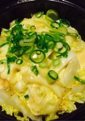 チーズとろーり白菜と豆腐のレンジ蒸し-レシピのメイン写真