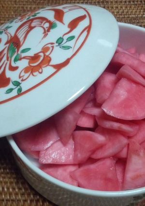 本格！赤蕪の甘酢漬け-レシピのメイン写真