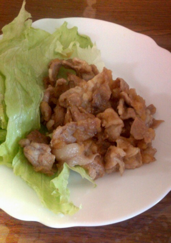 豚肉のりんごソース炒め*-レシピのメイン写真