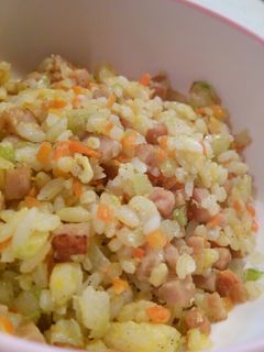 スパムのチャーハン☆油不使用-レシピのメイン写真