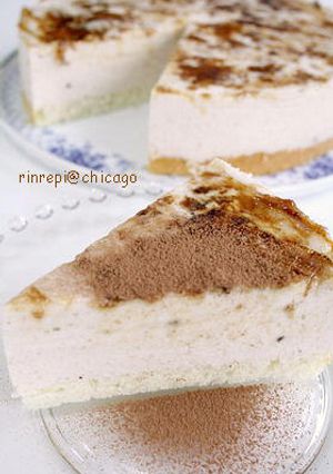 カラメルバナナムースケーキ-レシピのメイン写真