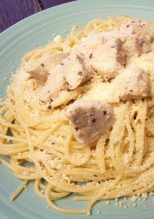 レモンチキンスパゲティー-レシピのメイン写真