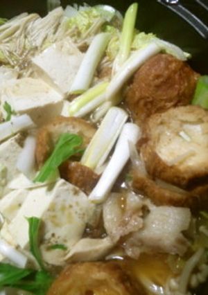 野菜たっぷり☆豚すきやき鍋-レシピのメイン写真