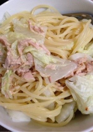 白菜ツナのパスタ-レシピのメイン写真