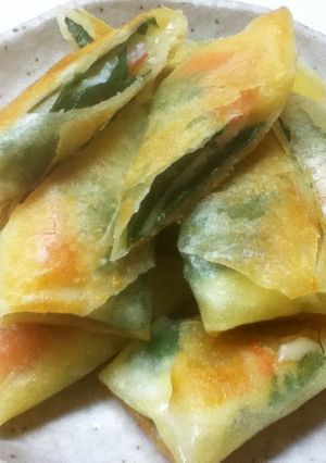 カニカマ春巻き-レシピのメイン写真