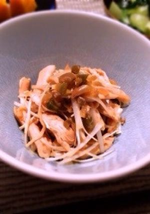 ささ身とザーサイのネギ和え-レシピのメイン写真