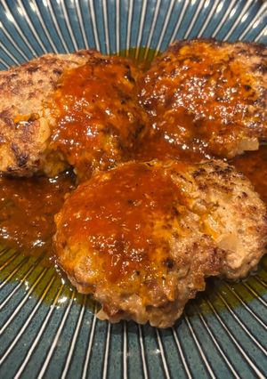 定番ハンバーグ-レシピのメイン写真