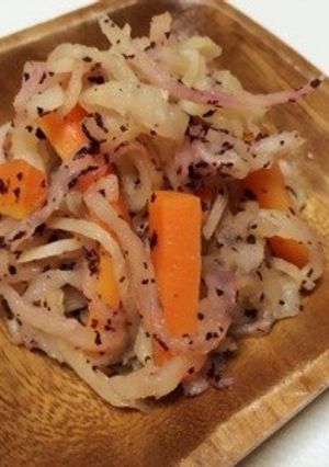 切り干し大根のゆかりポン酢和え-レシピのメイン写真